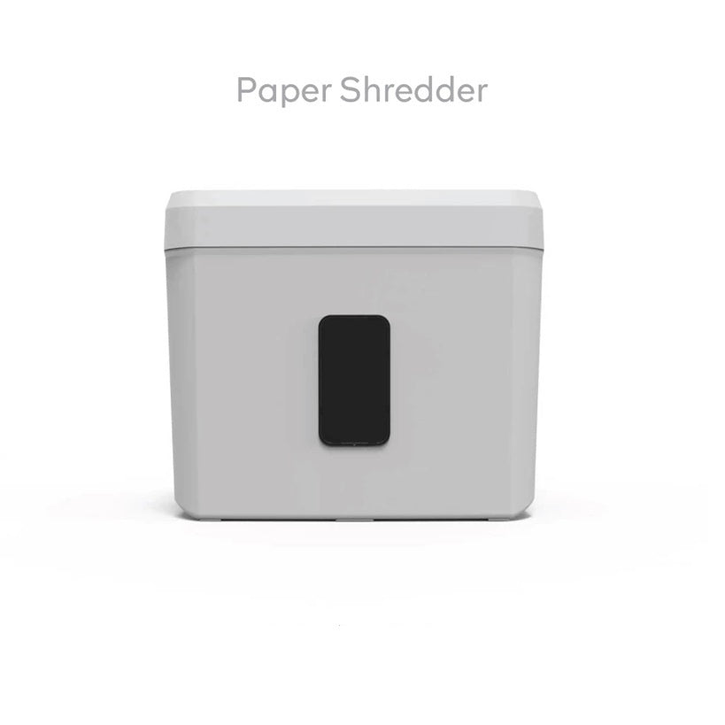 LAB001 Cross Cut Paper Shredder A4 Paper Cutter White