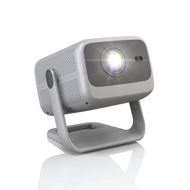 LAB001 Float Pro Projector 4K 4000 lumen Ray Short throw Smart Mini Android Screen Mirror Cinema Mini Projector Grey