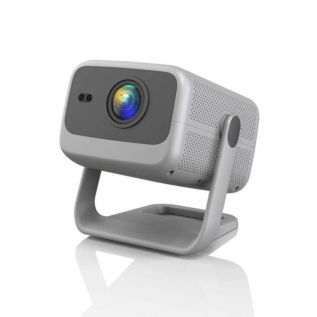LAB001 Float Pro Projector 4K 4000 lumen Ray Short throw Smart Mini Android Screen Mirror Cinema Mini Projector Grey