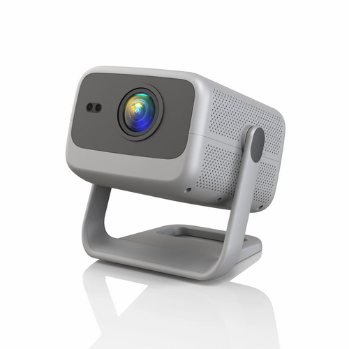 LAB3 Float Pro Projector 4K 4000 lumen Ray Short throw Smart Mini Android Screen Mirror Cinema Mini Projector Grey